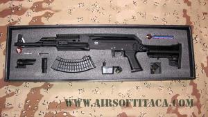 Fusil M16 FullMetal de Jing Gong - Airsoft Itaca Madrid